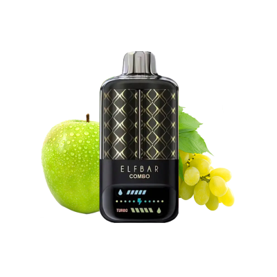 Elf Bar 25000 Combo Green Grape & Grape (Зеленый и Тёмный Виноград) Одноразовый POD