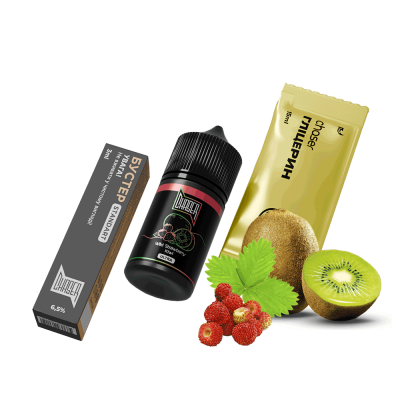 Набор для самозамеса Chaser Black Kiwi Wild Strawberry Ultra (Киви Земляника, 65 мг, 30 мл)