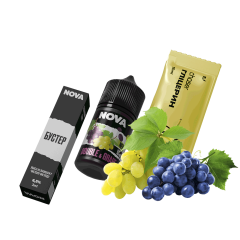 Набор для самозамеса Chaser Nova Double&Grape (Дабл Грейп, 65 мг, 30 мл)