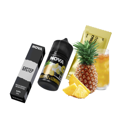 Набор для самозамеса Chaser Nova Pineapple&Lemonade (Ананас Лимонад, 65 мг, 30 мл)