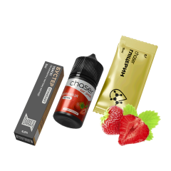 Набор для самозамеса Chaser Strawberry Ultra (Клубника, 65 мг, 30 мл)