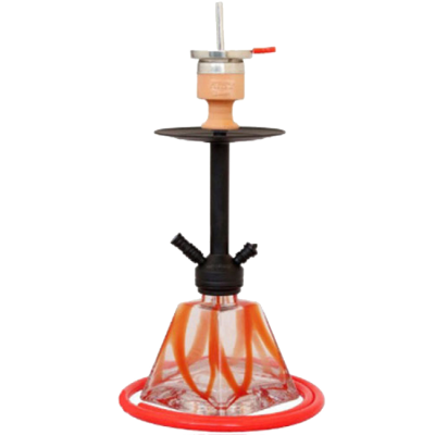 Кальян Amy Deluxe 651 red (червоний, повний комплект)