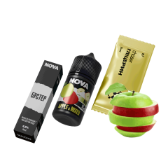 Набор для самозамеса Chaser Nova Apple&Mixed (Микс Яблок, 65 мг, 30 мл)