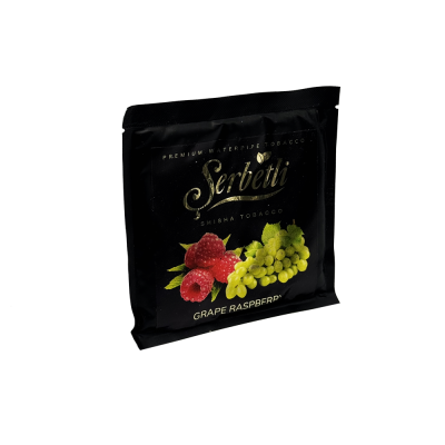 Табак Serbetli Grape Raspberry (Виноград Малина, 100 г)