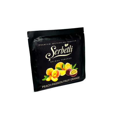 Табак Serbetli Peach Passion fruit Orange (Персик Маракуйя Апельсин, 100 г)