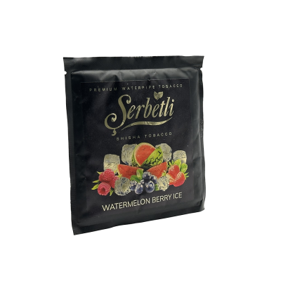 Тютюн Serbetli Watermelon Berry Ice (Кавун Ягоди Лід, 100 г)