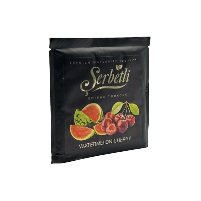 Табак Serbetli Watermelon Cherry (Арбуз Вишня Лёд, 100 г)