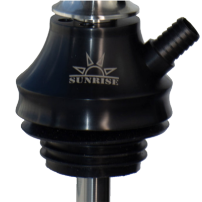 Кальян Sunrise Classic Wood Black (чёрный, базовый комплект)