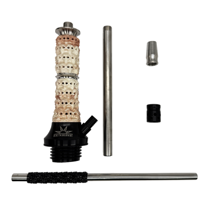Кальян Sunrise Windskull Lite Black (чёрный, базовый комплект)