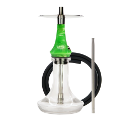 Кальян Totem Hookah Monolit Micra Green Acid (Зелёный, полный комплект)