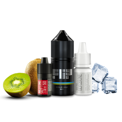 Набор для самозамеса Flip salt Cold Kiwi (Ледяной Киви, 25 мг, 30 мл)