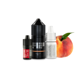 Набор для самозамеса Flip salt Peach (Персик, 25 мг, 30 мл)