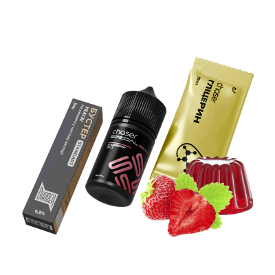 Набор для самозамеса Chaser Special Berry Strawberry Jelly (Клубничное Желе, 65 мг, 30 мл)