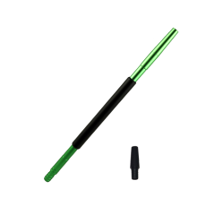 Мундштук для кальяна из алюминия Amy Kaya Green (Зелёный, с коннектором)