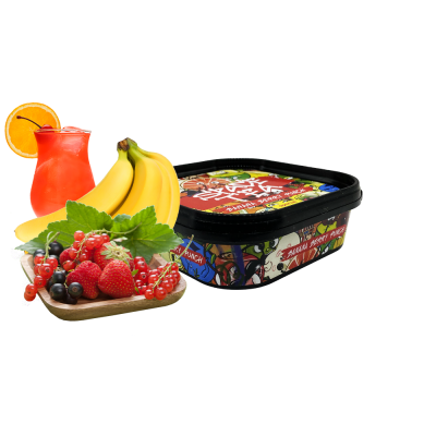 Кальянная чайная смесь Space Tea Home Banana Berry Punch (Банана Берри Пунш, 100 г)