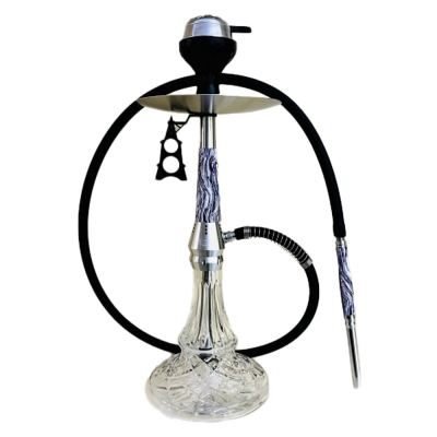 Кальян Garden Violet 6156 (Фиолетовый, полный комплект)