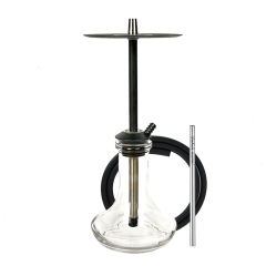 Кальян Tiaga Mini Black (чёрный, полный комплект)