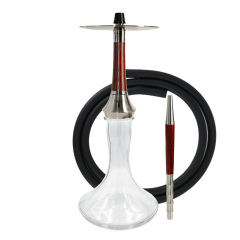 Кальян Totem Hookah Monolit Ultra Wood Cherry (красный, полный комплект)