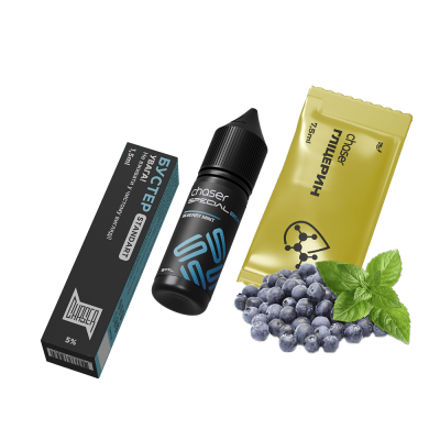 Набір для самозамішування Chaser Special Berry Bilberry Mint (Чорниця М'ята, 50 мг, 15 мл)