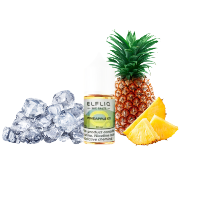 Жидкость Elfliq Pineapple Ice (Ананас Лёд, 50 мг, 30 мл)