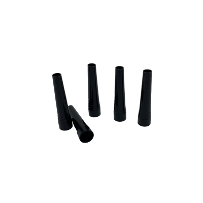 Одноразовые мундштуки для кальяна XXL (Чёрные, конус, 100 шт/уп)