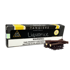 Табак Tangiers Noir №25 Liquorice (Лакрица, 250 г) Чёрная упаковка