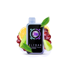 Elf Bar BC10000 Touch Citrus Grape (Цитрус Виноград) Одноразовый POD