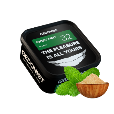 Тютюн Gedonist №32 Sweet Mint (Солодка М'ята, 200 г)