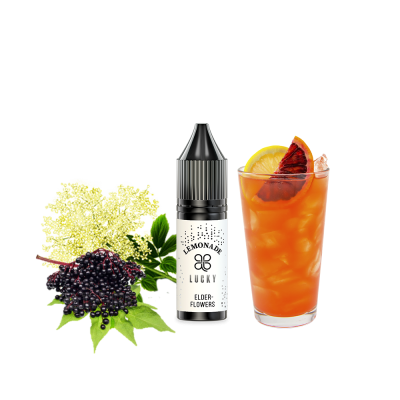 Жидкость Lucky Elderflowers Lemonade (Бузина Лимонад, 50 мг, 15 мл)