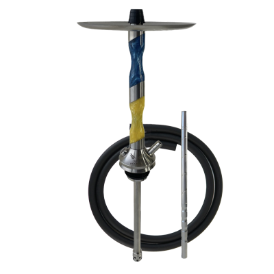 Кальян Sky Hookah Vertigo Patriot (Жёлто-Синий, базовый комплект)