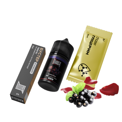 Набор для самозамеса Chaser Black Blackcurrant Rose Ultra (Смородина Роза, 50 мг, 30 мл)