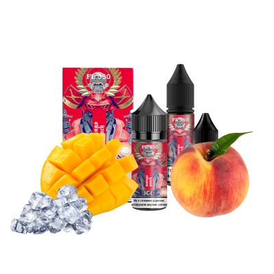 Набор для самозамеса Flavorlab FL350 Ice Mango peach (Манго персик лёд, 50 мг, 30 мл)