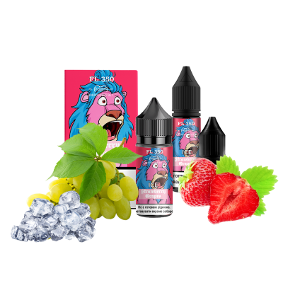 Набор для самозамеса Flavorlab FL350 Ice Strawberry Grapes (Клубника виноград лёд, 50 мг, 30 мл)