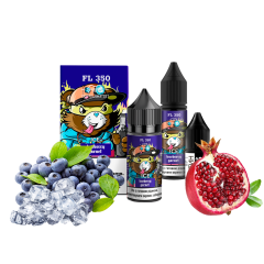 Набор для самозамеса Flavorlab FL350 Ice Blueberry garnett (Черника гранат лёд, 50 мг, 30 мл)