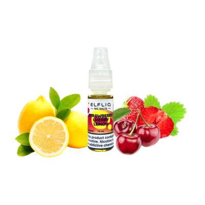 Жидкость Elfliq Strawberry Cherry Lemon (Клубника Вишня Лимон, 50 мг, 10 мл)