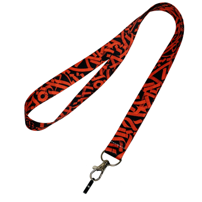 Лента для POD с силиконовым кольцом Personalka Graffiti Red (Красно-чёрный)