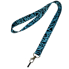 Лента для POD с силиконовым кольцом Personalka Graffiti Blue (Сине-чёрный)