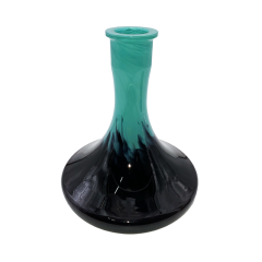 Колба для кальяна Craft Black Turquoise (Черно-Бирюзовая)