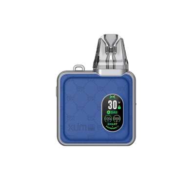 OXVA Xlim SQ Pro Kit 1200 Blue Leather (Синяя кожа, с картриджем) Многоразовый POD