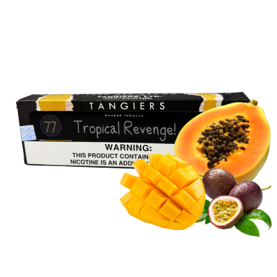 Табак Tangiers Burley №77 Tropical Revenge (Тропикал Ревенж, 250 г) Чёрная упаковка