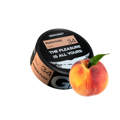 Табак Gedonist №34 Peach Fuzz (Пич Фьюз, 100 г)