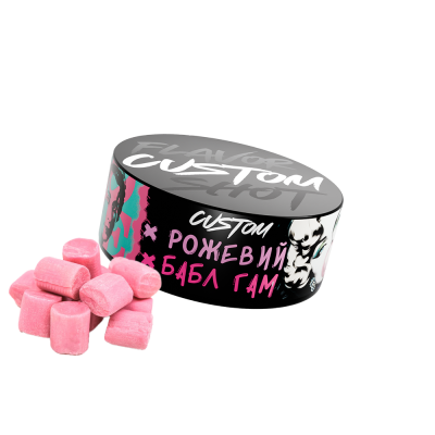Табак Custom Розовый Бабл Гамм (100 г)