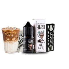 Набор для самозамеса Hype Hard Ice Latte (Латте Лёд, 70 мг, 30 мл)