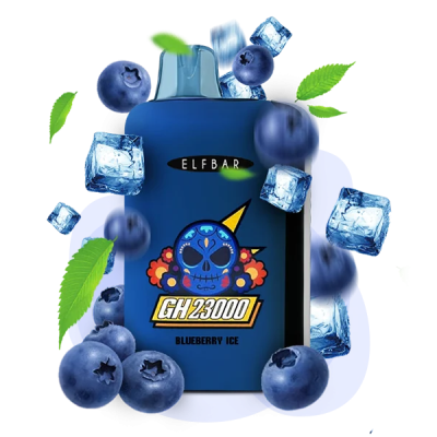 Elf Bar GH 23000 Blueberry Ice (Черника Лёд) Одноразовый POD