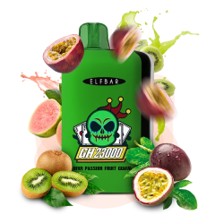 Elf Bar GH 23000 Kiwi Passion Fruit Guava (Киви Маракуйя Гуава) Одноразовый POD
