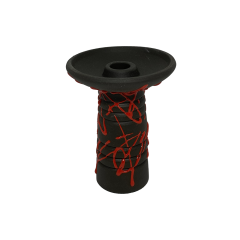 Глиняная чаша Gusto Bowls Alien Red (красная поливка)