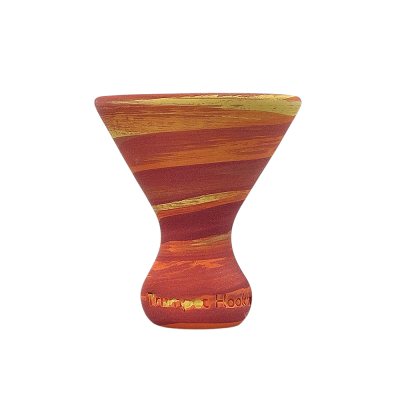 Глиняная чаша Trumpet Bell Жёлто-розовая