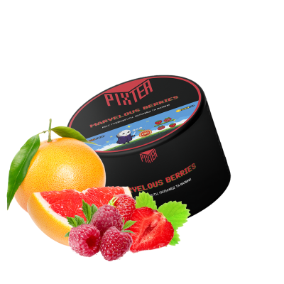 Кальянна чайна суміш Pixtea Marvelous Berries (Марвелоус Берріс, 250 г)