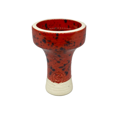 Глиняная чаша GrynBowls Killer Pink (Розовый с узорами)