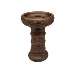 Глиняная чаша GrynBowls Phunnel Dotted line (Коричневый)